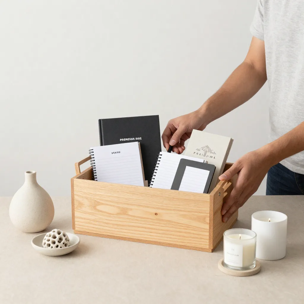 Category selection for custom hamper