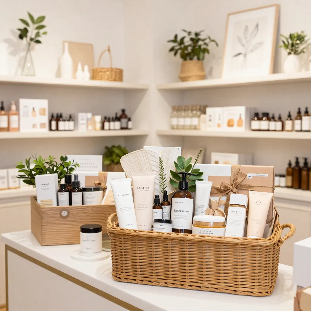 Premium gift basket arrangement